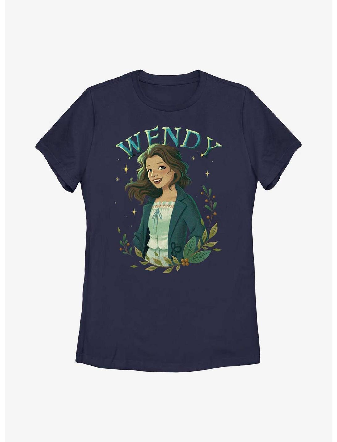 Disney Peter Pan & Wendy Portrait Womens T-Shirt, NAVY, hi-res