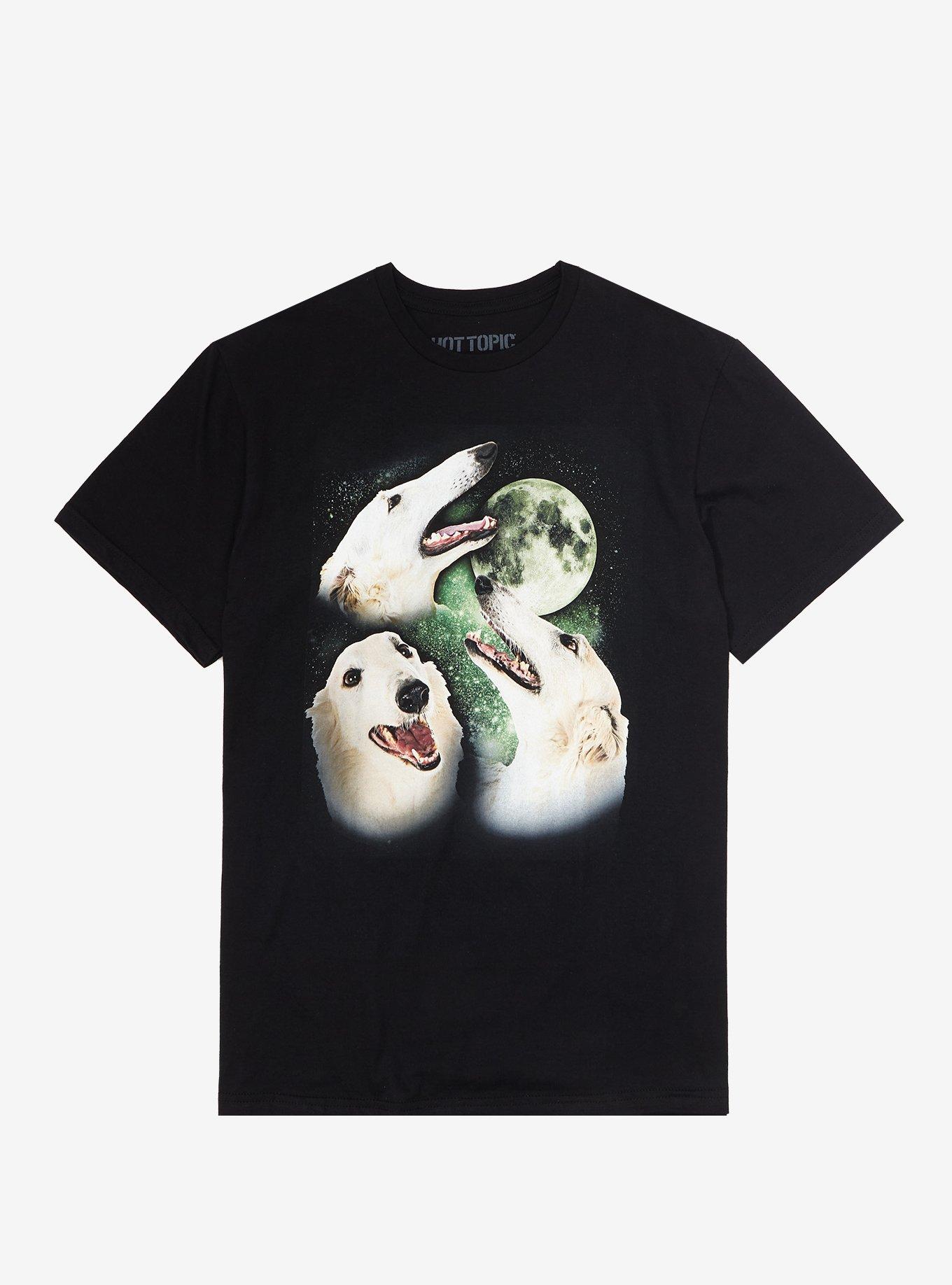 Borzoi Howling Moon T-Shirt, MULTI, hi-res