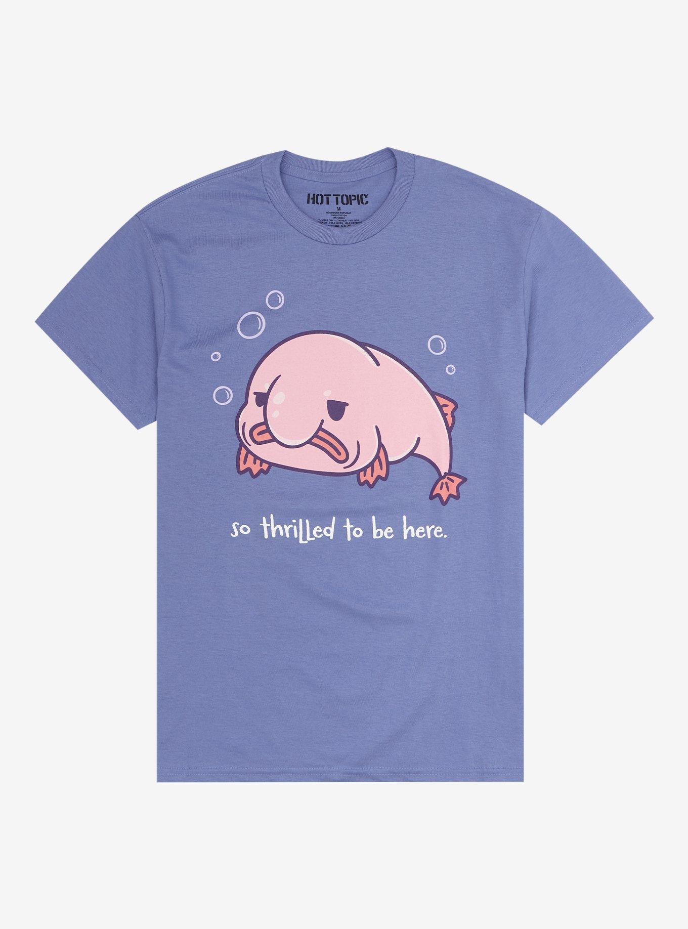 Blobfish Thrilled To Be Here T-Shirt, MULTI, hi-res