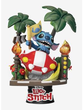 Beast Kingdom Disney Lilo & Stitch D-Stage DS-108 Stitch Racing Car Statue, , hi-res