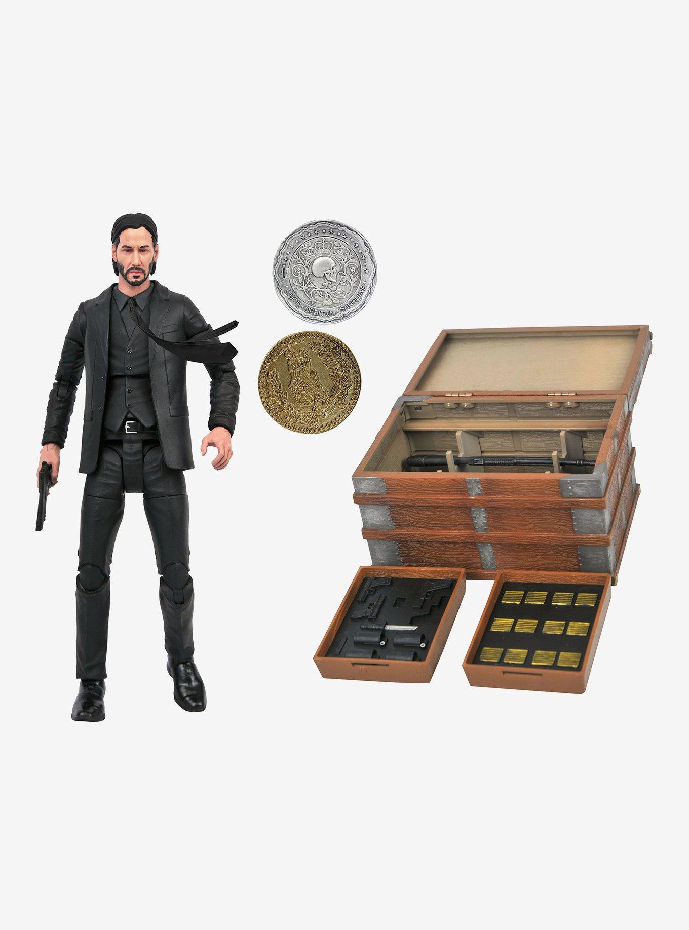 Diamond Select Toys John Wick (Movie Set) Deluxe Action Figure, , hi-res