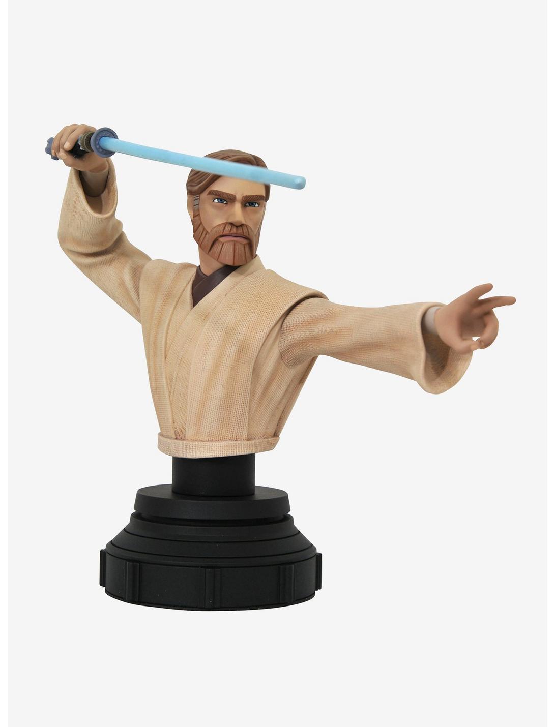 Diamond Select Toys Star Wars: The Clone Wars Obi-Wan Kenobi 1:7 Scale Bust, , hi-res