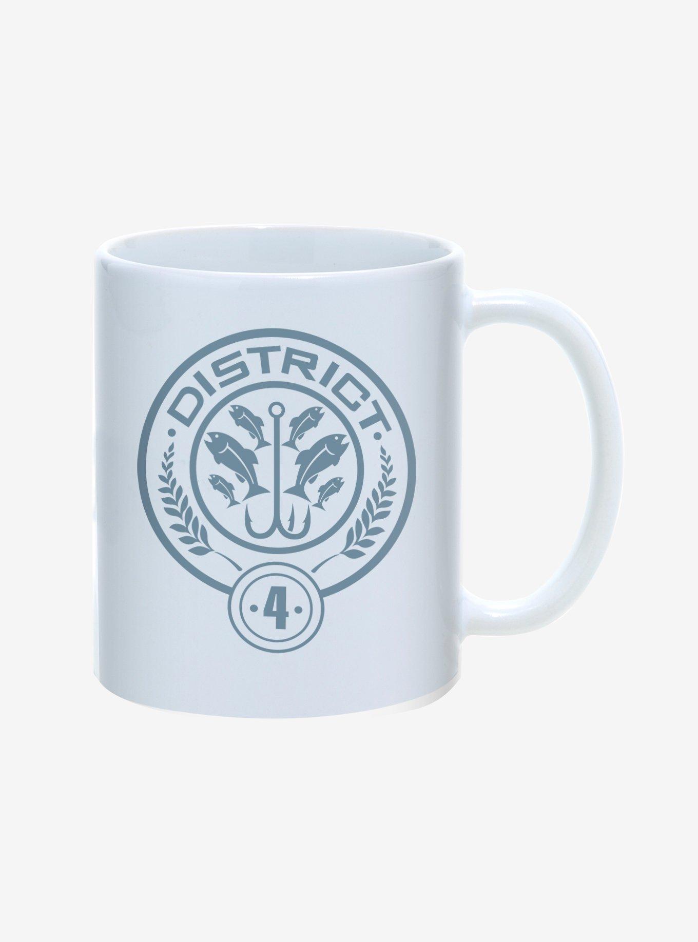 Hunger Games District 4 Symbol Mug 11oz, , hi-res