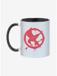 Hunger Games Spray Paint Mockingjay Symbol Mug, , hi-res