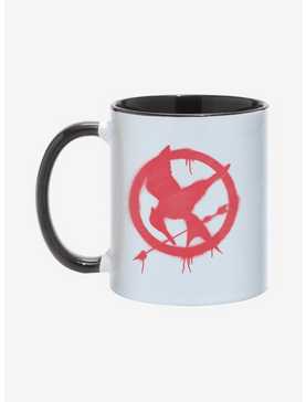 Hunger Games Spray Paint Mockingjay Symbol Mug, , hi-res