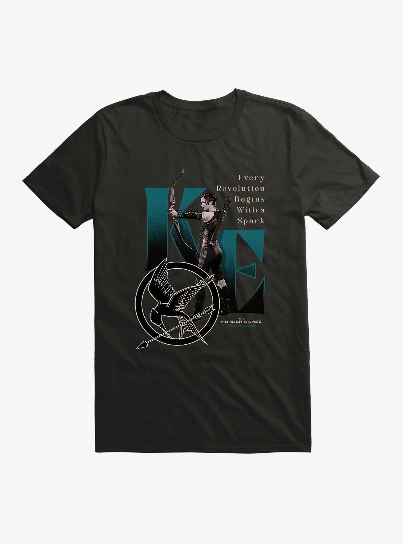 Hunger Games Katniss Everdeen Spark Revolution T-Shirt, , hi-res