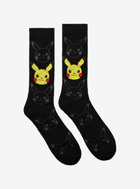 Pokemon Pikachu Face Crew Socks | Hot Topic