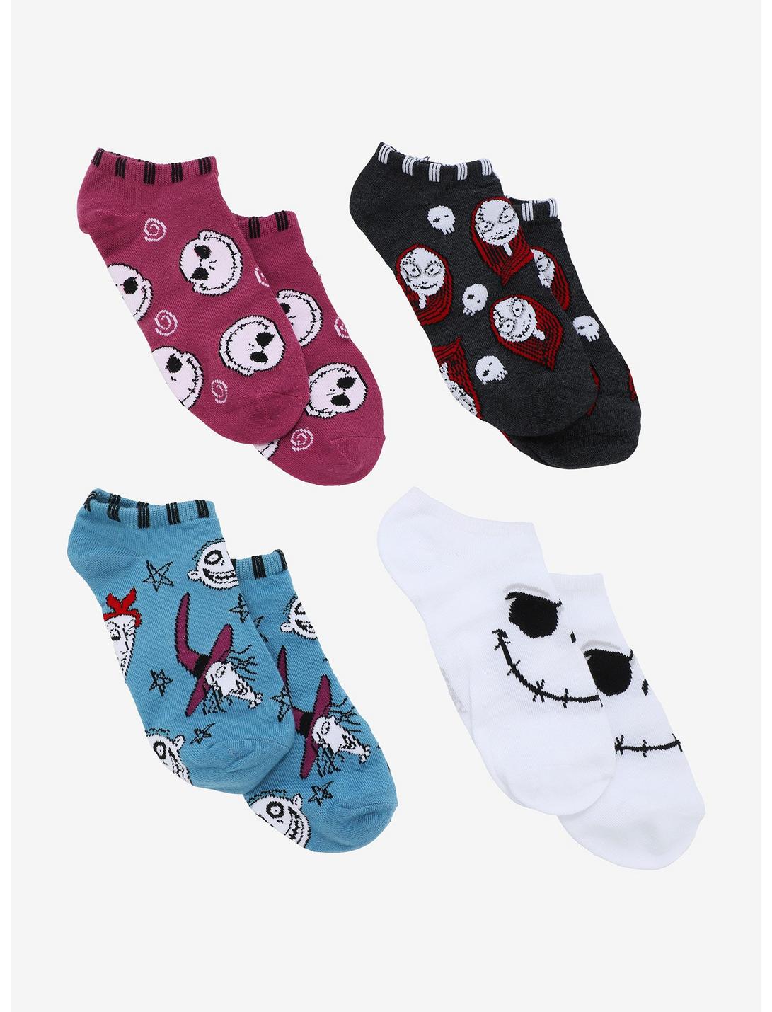 The Nightmare Before Christmas No-Show Socks Gift Set, , hi-res