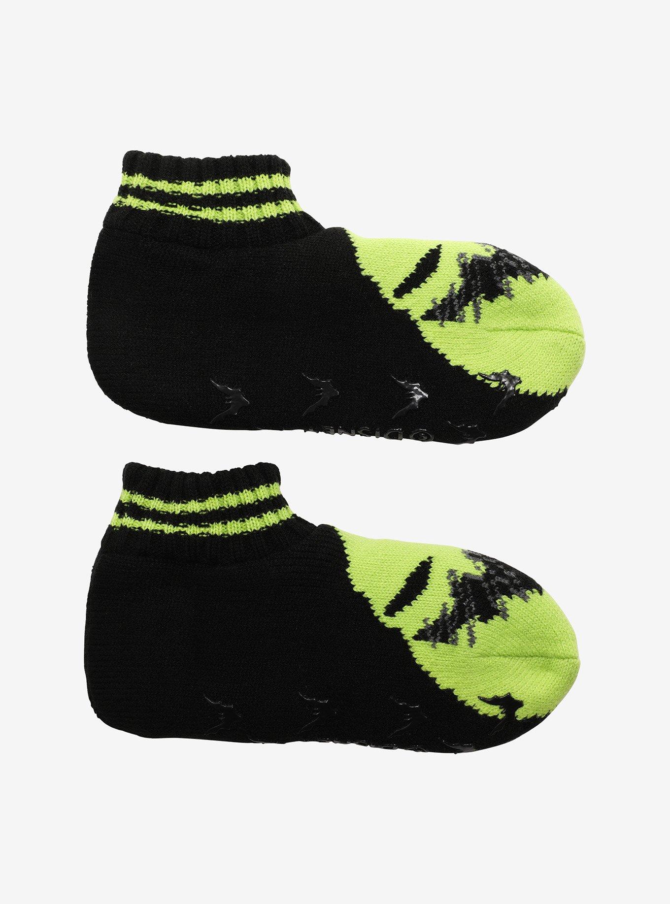 The Nightmare Before Christmas Oogie Boogie Varsity Cozy Slipper Socks, , hi-res