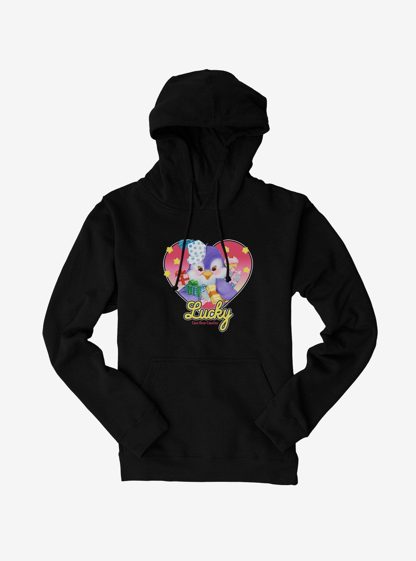 Care Bear Cousins Cozy Heart Penguin Lucky Hoodie, , hi-res