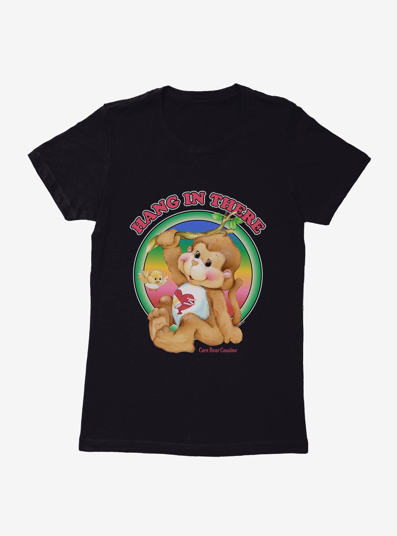 Care Bear Cousins Playful Heart Monkey Hang In There Womens T-Shirt, , hi-res