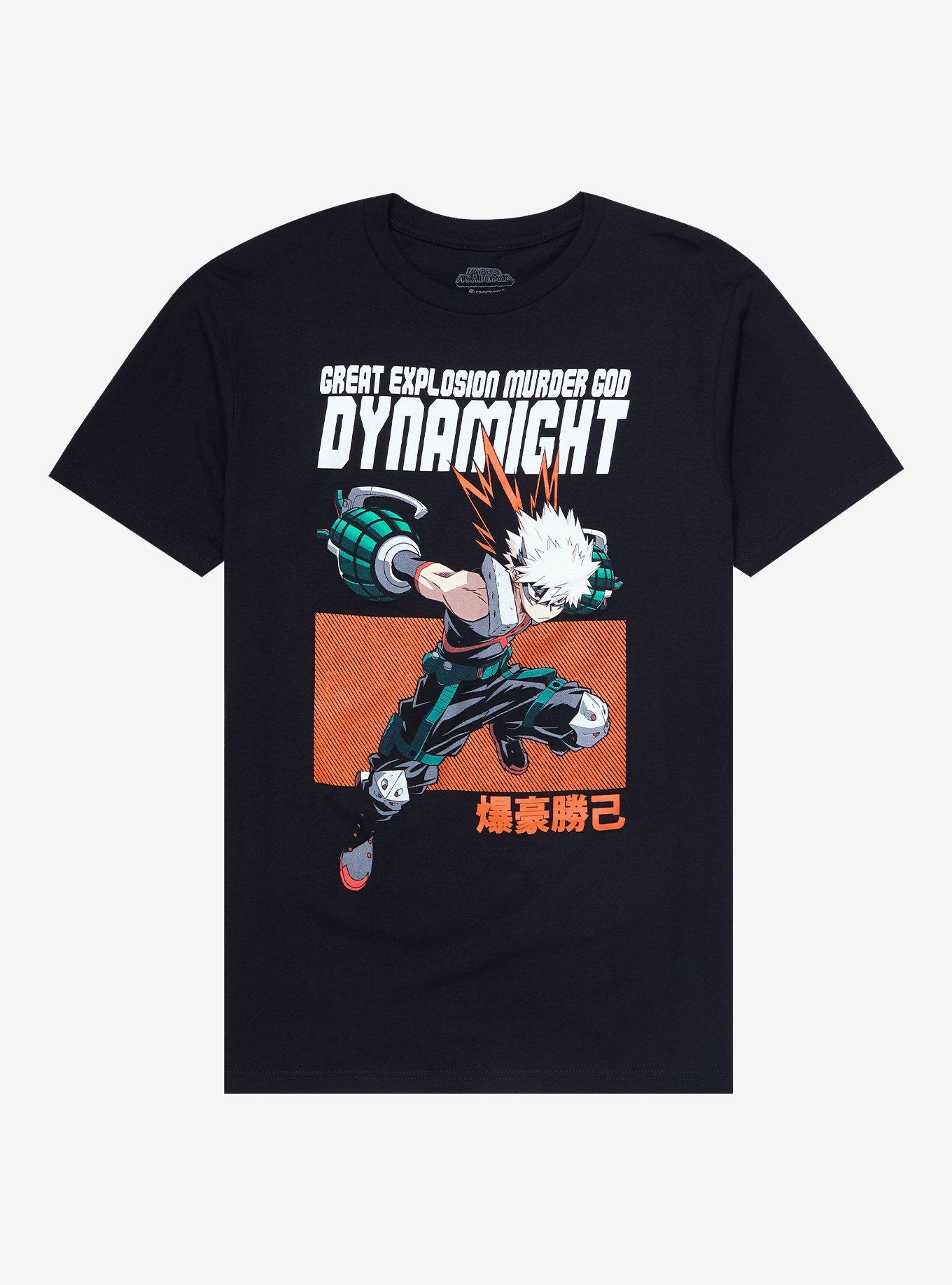 My hero best sale academia t shirt