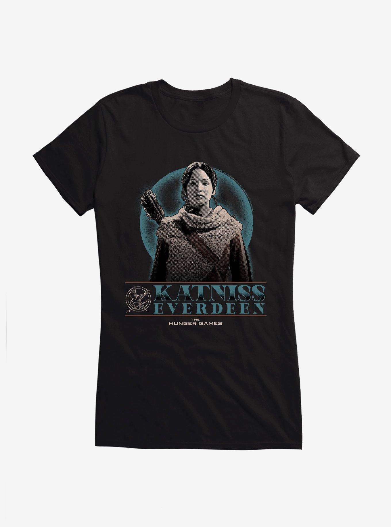 Hunger Games Katniss Everdeen Pose Girls T-Shirt, , hi-res