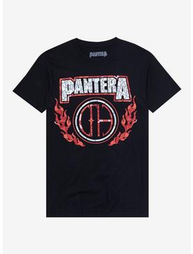 Plus Size Pantera Cowboys From Hell Stained Glass Boyfriend Fit Girls T-Shirt, , hi-res