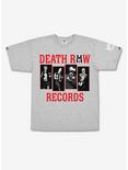 Death Row Records Boyfriend Fit Girls T-Shirt, GREY, hi-res