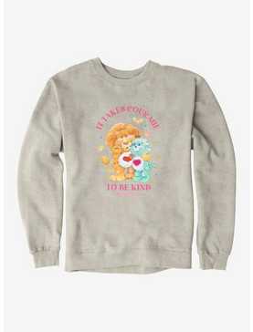 Care Bear Cousins Brave Heart Lion & Gentle Heart Lamb Be Kind Sweatshirt, , hi-res