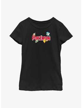 Pokemon Logo Youth Girls T-Shirt, , hi-res