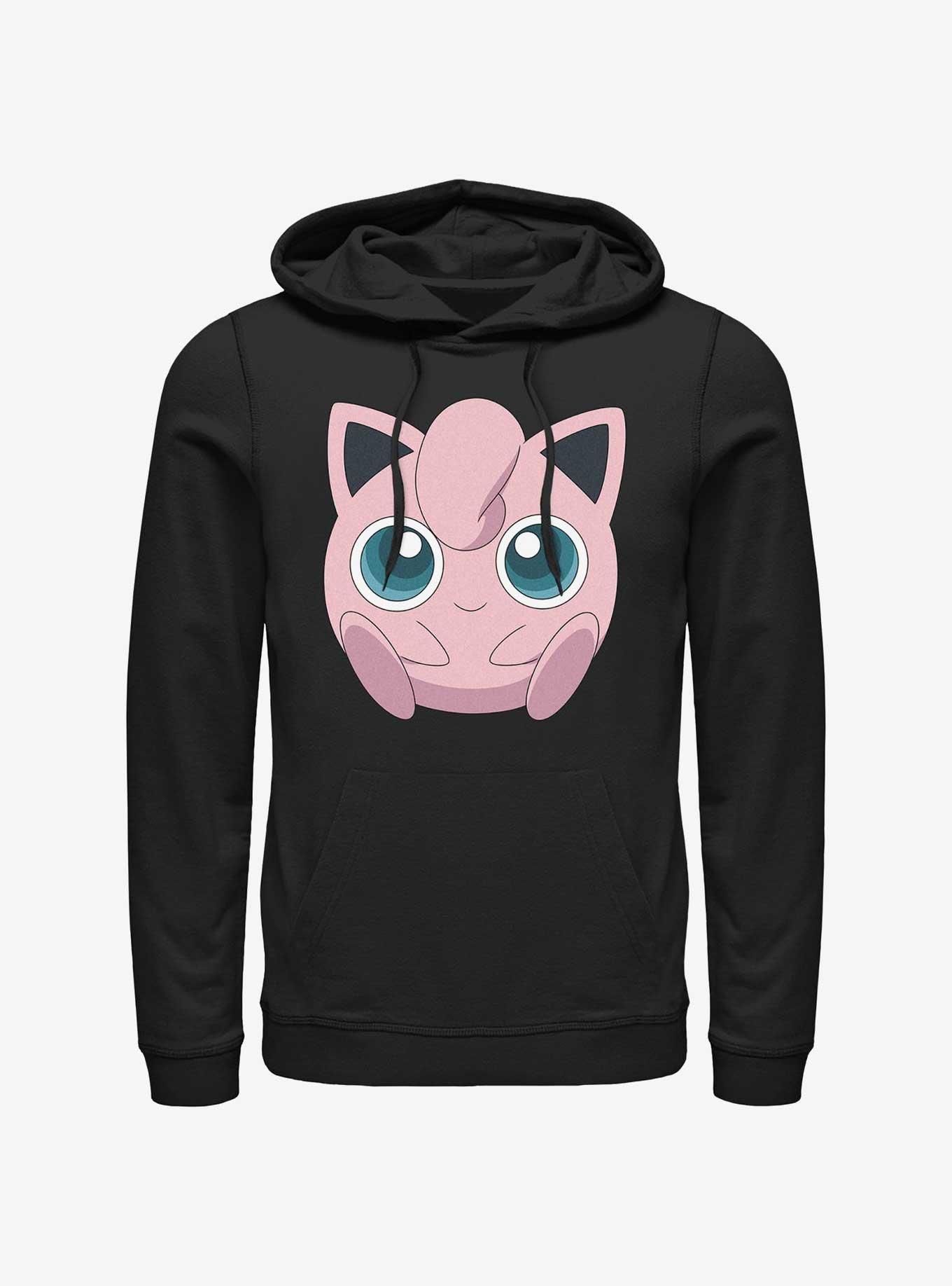 Pokemon Jigglypuff Face Hoodie, BLACK, hi-res