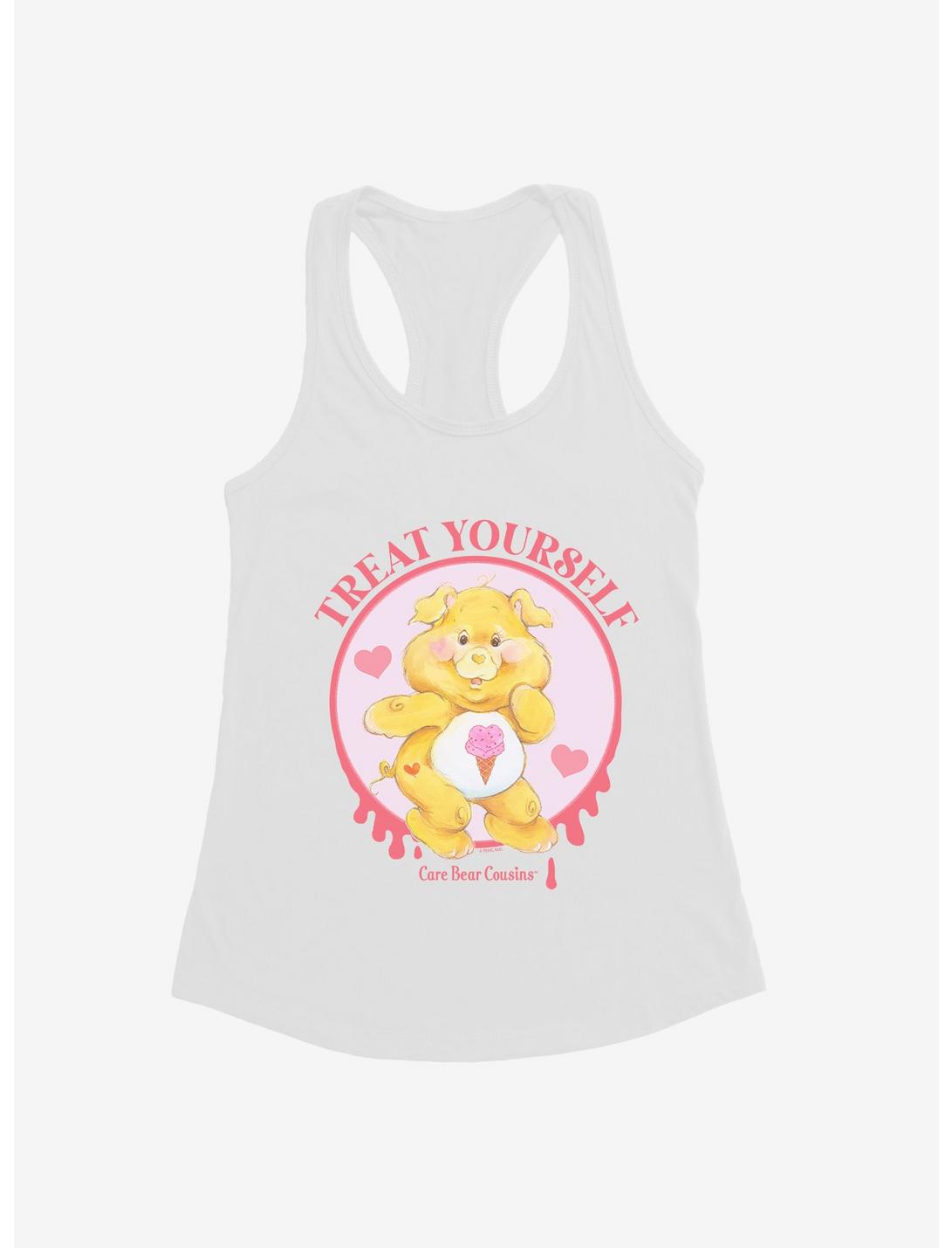 Care Bear Cousins Treat Heart Pig Treat Yourself Womens Tank Top, WHITE, hi-res