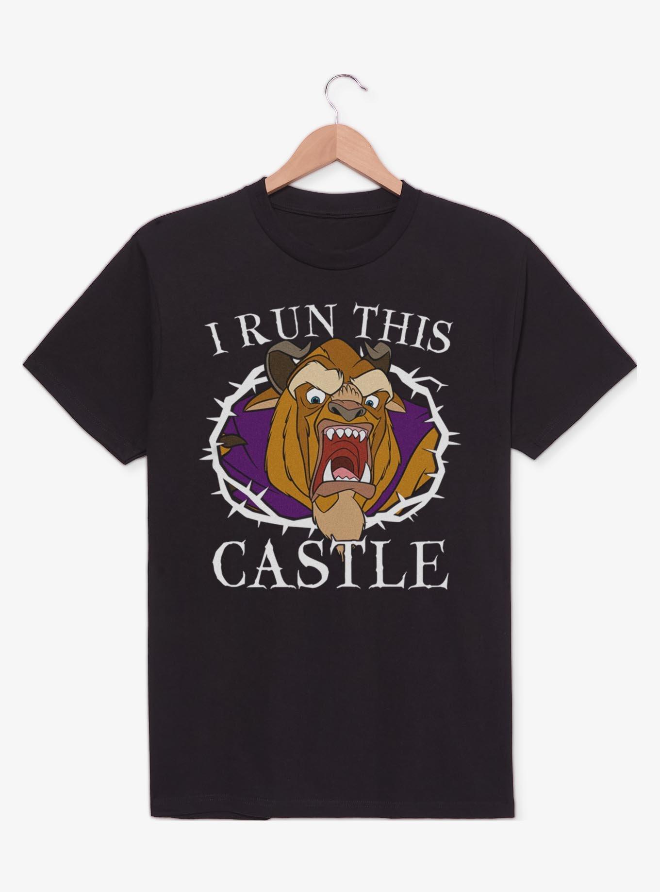 Disney Beauty And The Beast Run This Castle T-Shirt