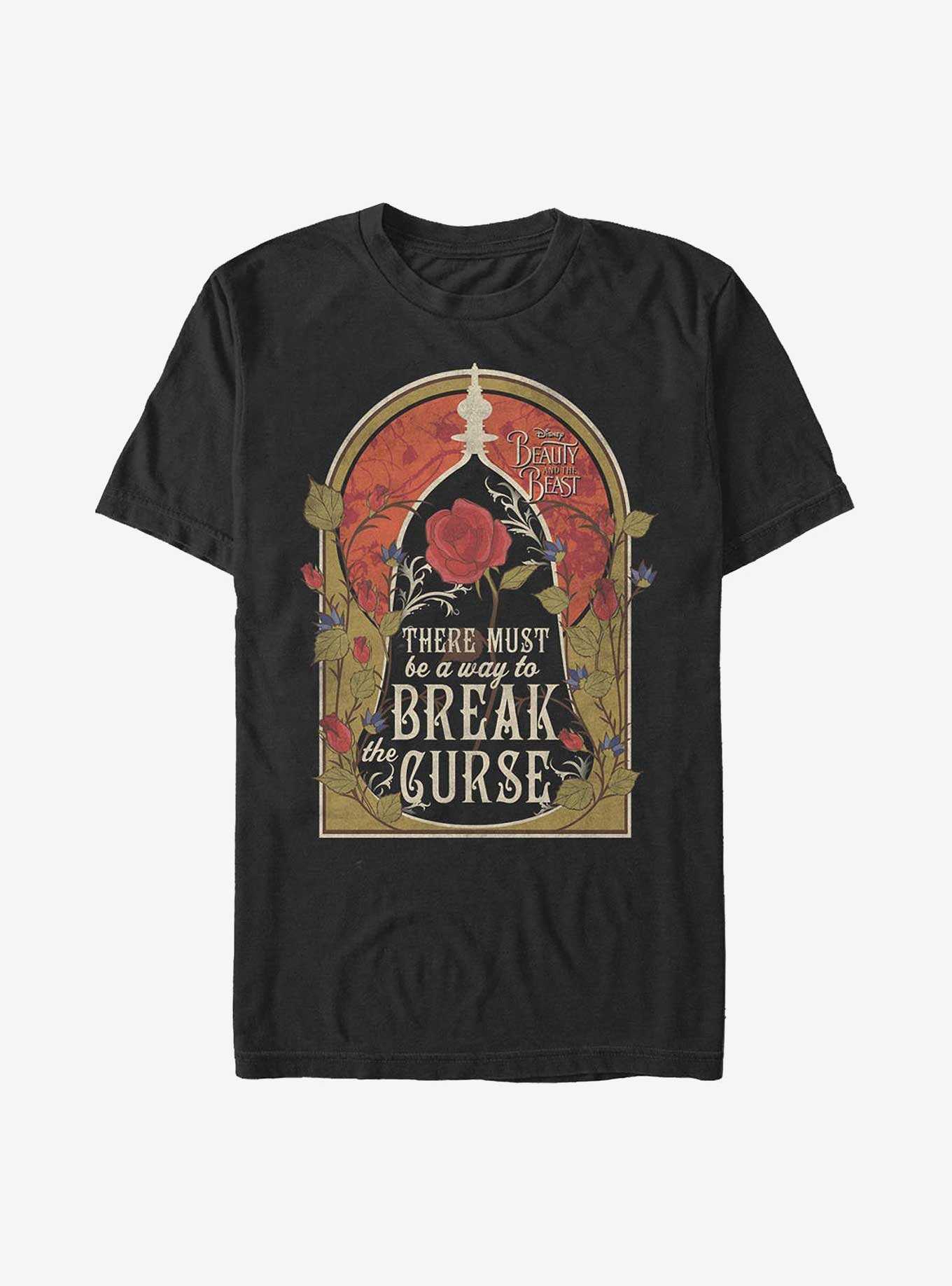 Disney Beauty And The Beast Cursed Rose T-Shirt, , hi-res