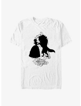 Disney Beauty And The Beast Rose Silhouette T-Shirt, , hi-res