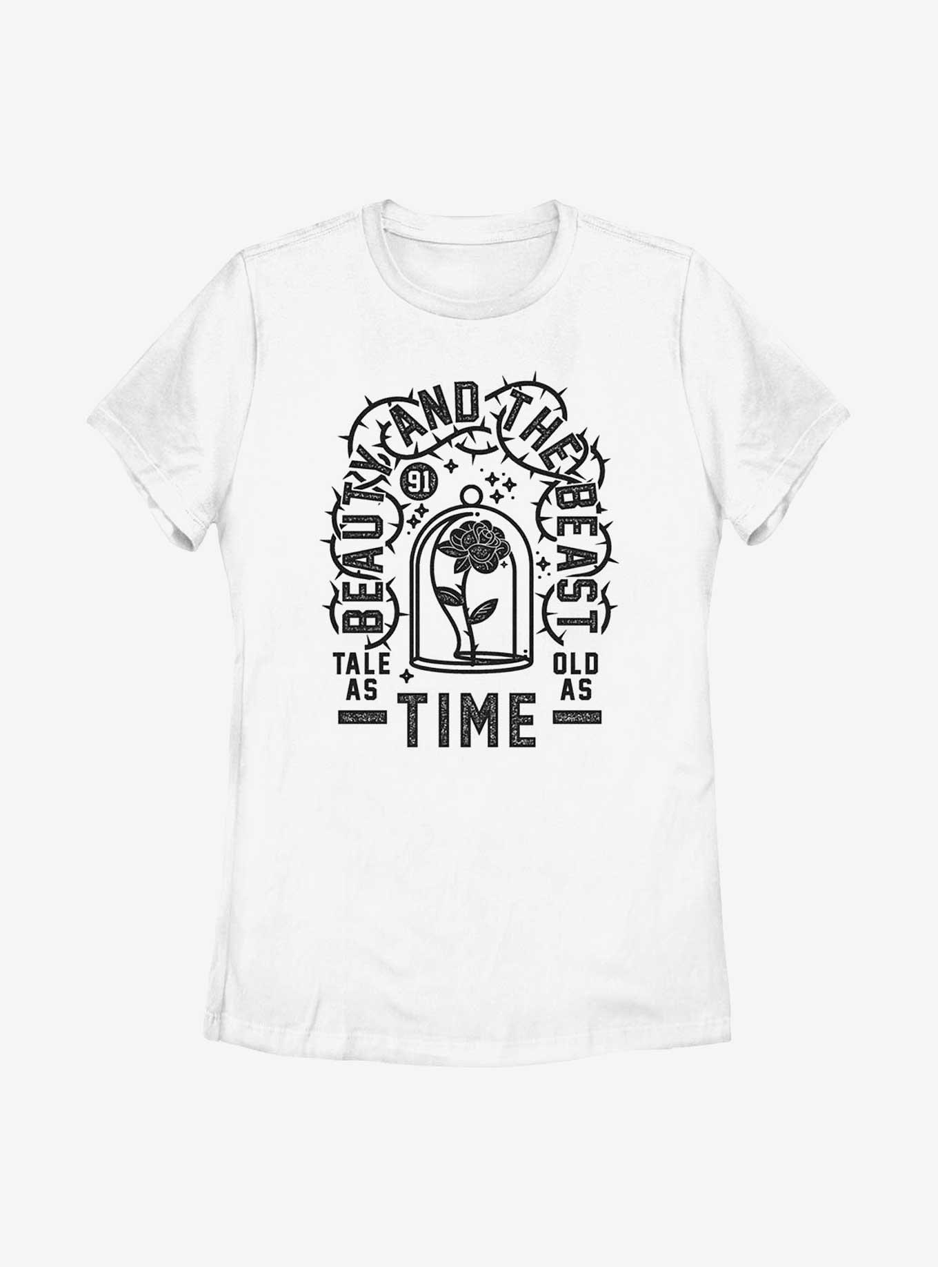 Disney Beauty And The Beast Tale As Old As Time Womens T-Shirt