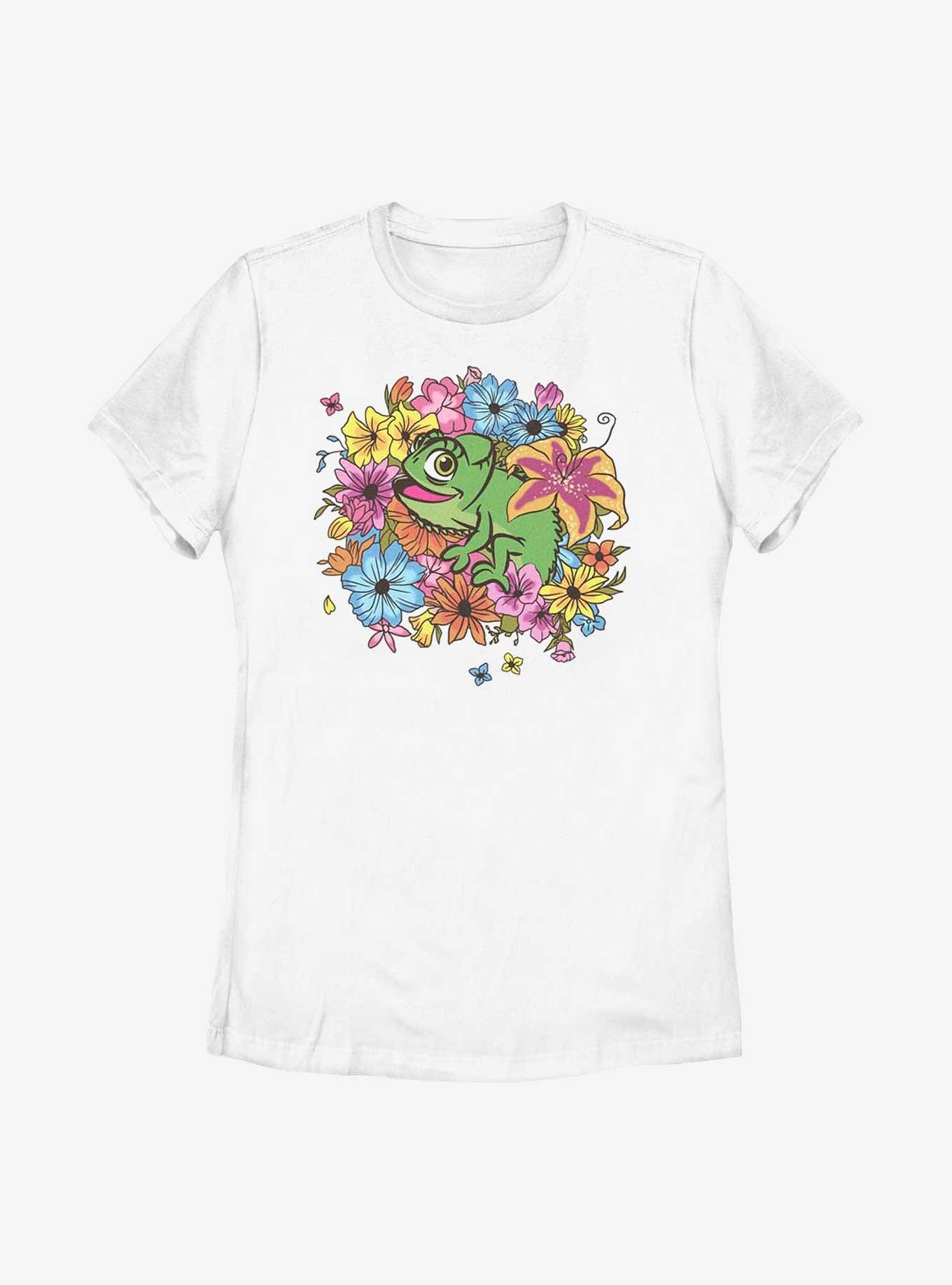 Disney Tangled Floral Pascal Womens T-Shirt, , hi-res