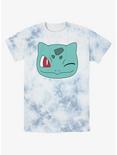 Pokemon Bulbasaur Wink Face Tie-Dye T-Shirt, WHITEBLUE, hi-res