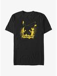 Pokemon Pikachu Graffiti T-Shirt, BLACK, hi-res