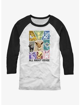 Plus Size Pokemon Eeveelution Raglan T-Shirt, , hi-res