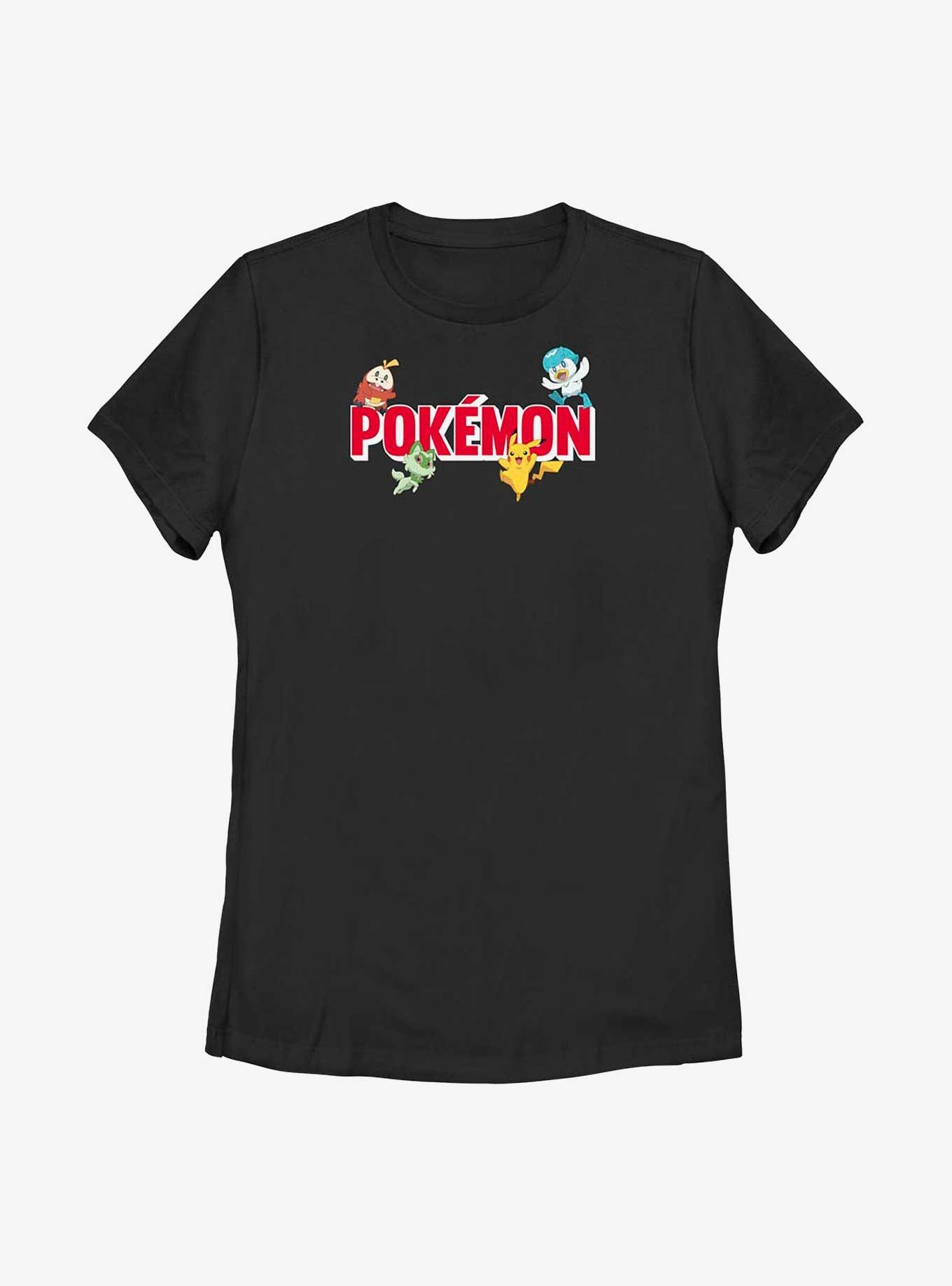Pokemon Logo Womens T-Shirt