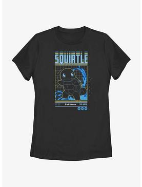 Pokemon Squirtle Grid Womens T-Shirt, , hi-res