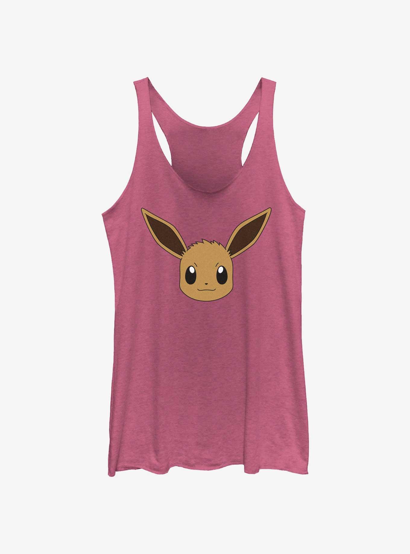Pokemon Eevee Face Womens Tank Top, , hi-res
