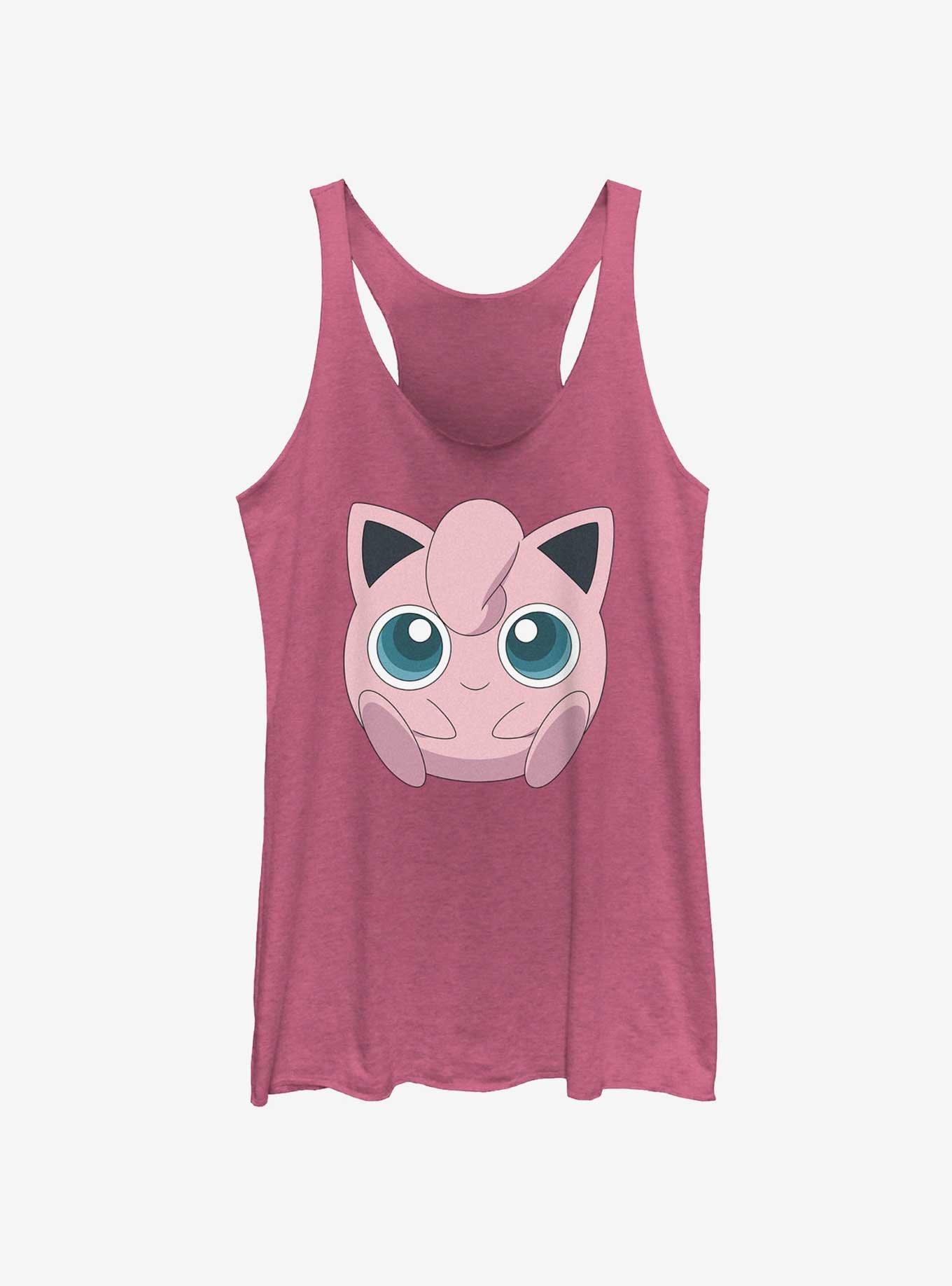 Pokemon Jigglypuff Face Womens Tank Top, , hi-res