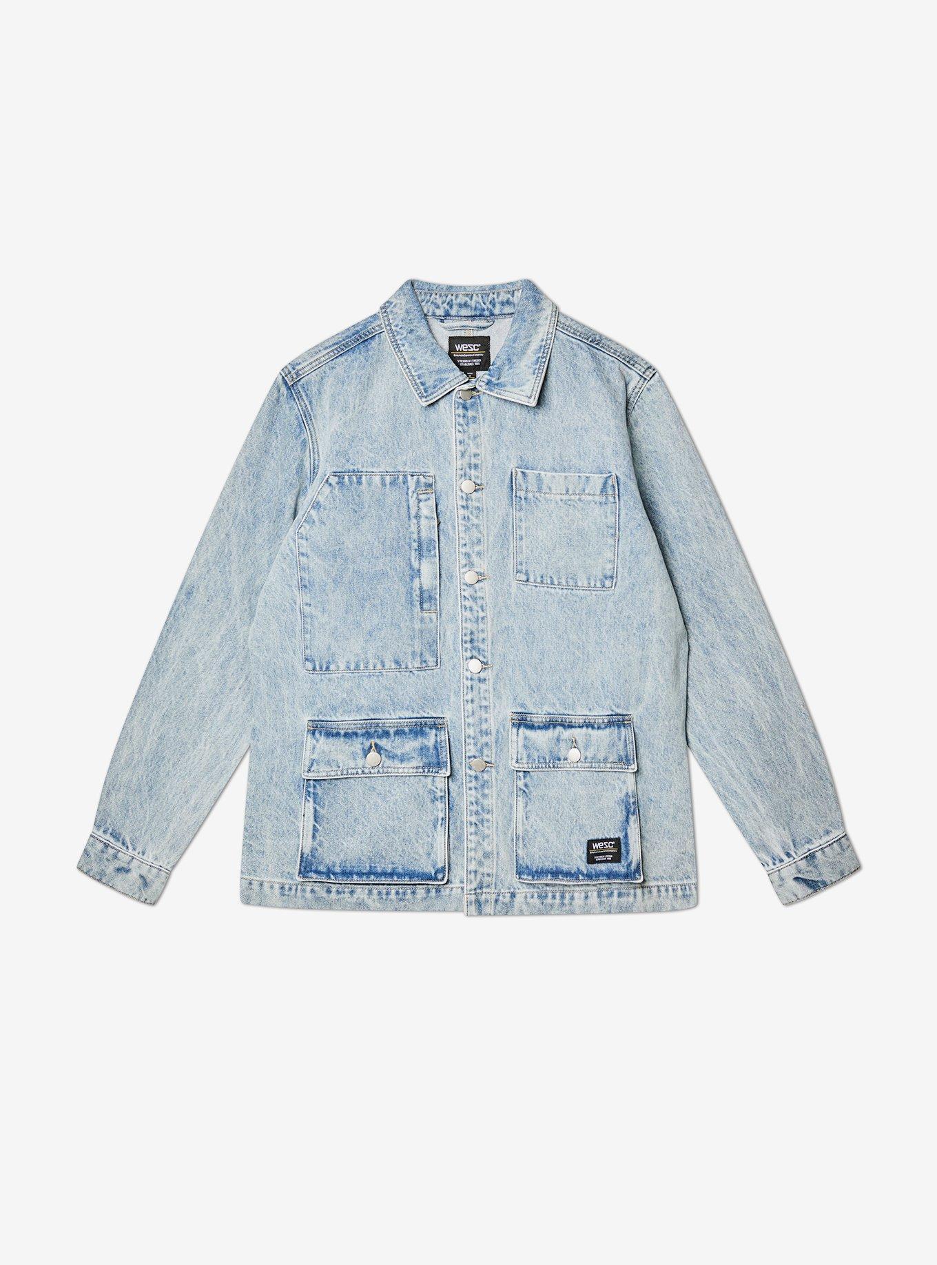WeSC Chore Light Wash Jacket, LIGHT WASH, hi-res