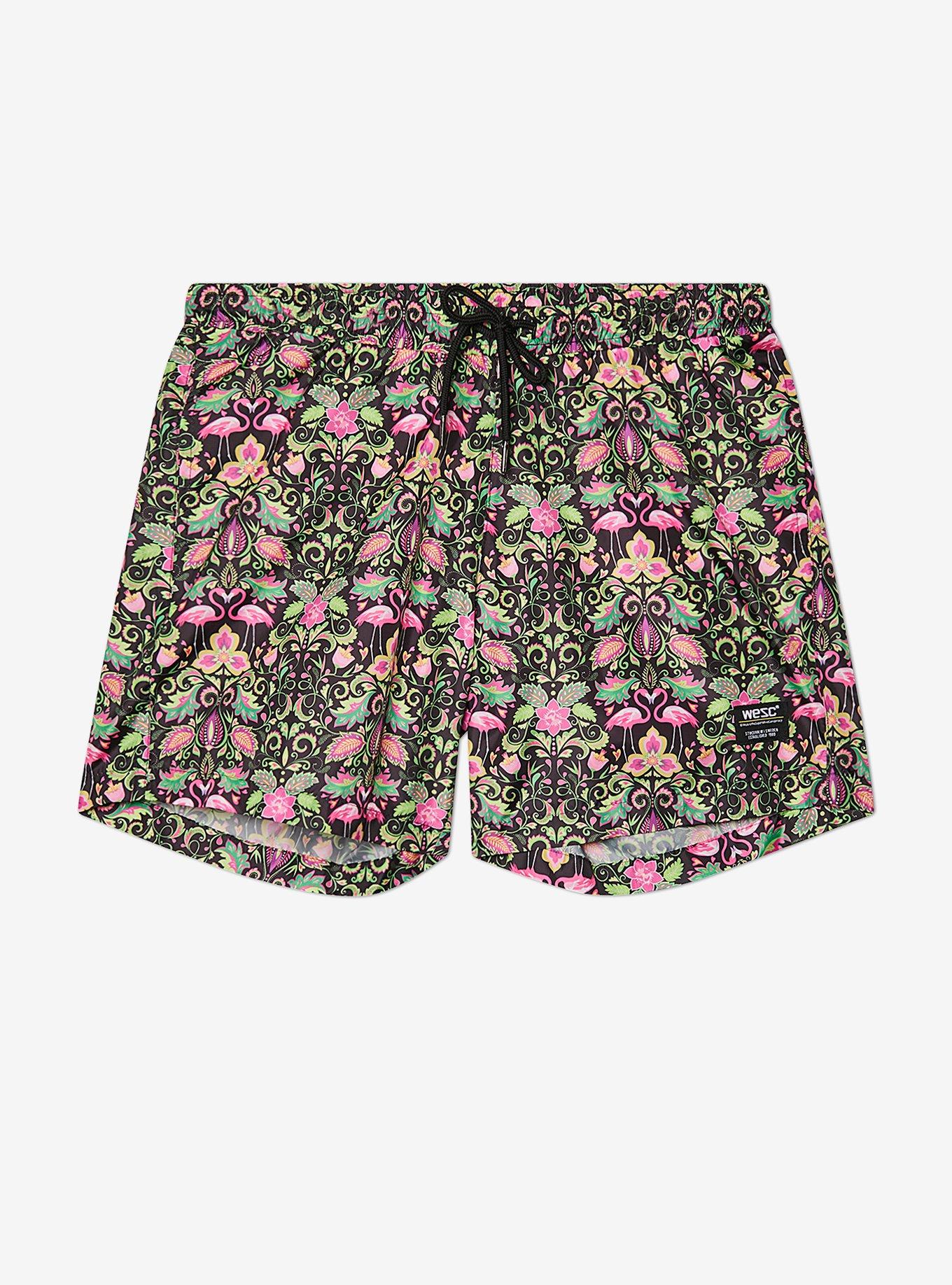 WeSC Zack Flamingogo Wild All Over Print Swim Trunk, MULTI, hi-res