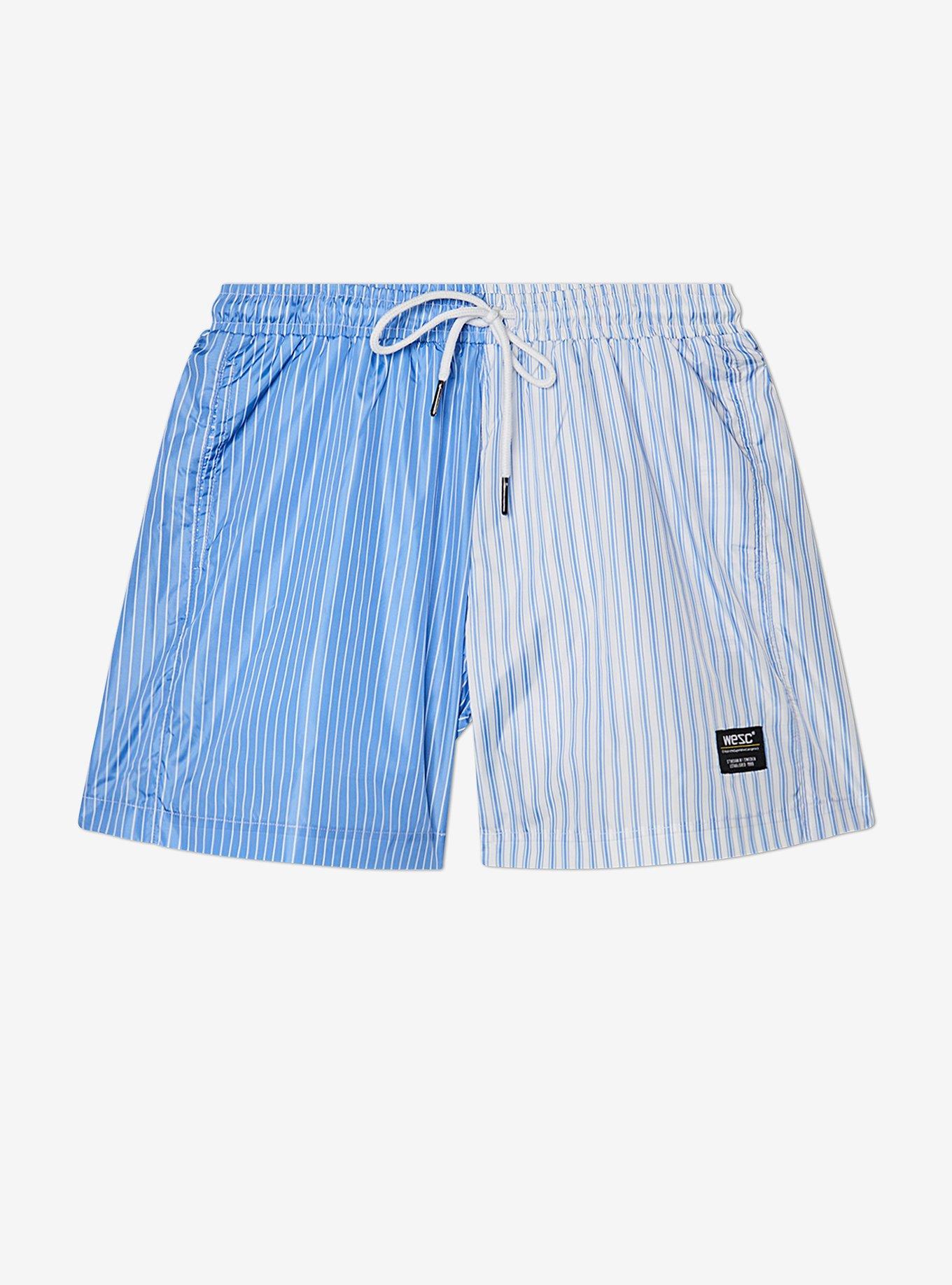 WeSC Zack Sail Away Patternblock Swim Trunk, MULTI, hi-res