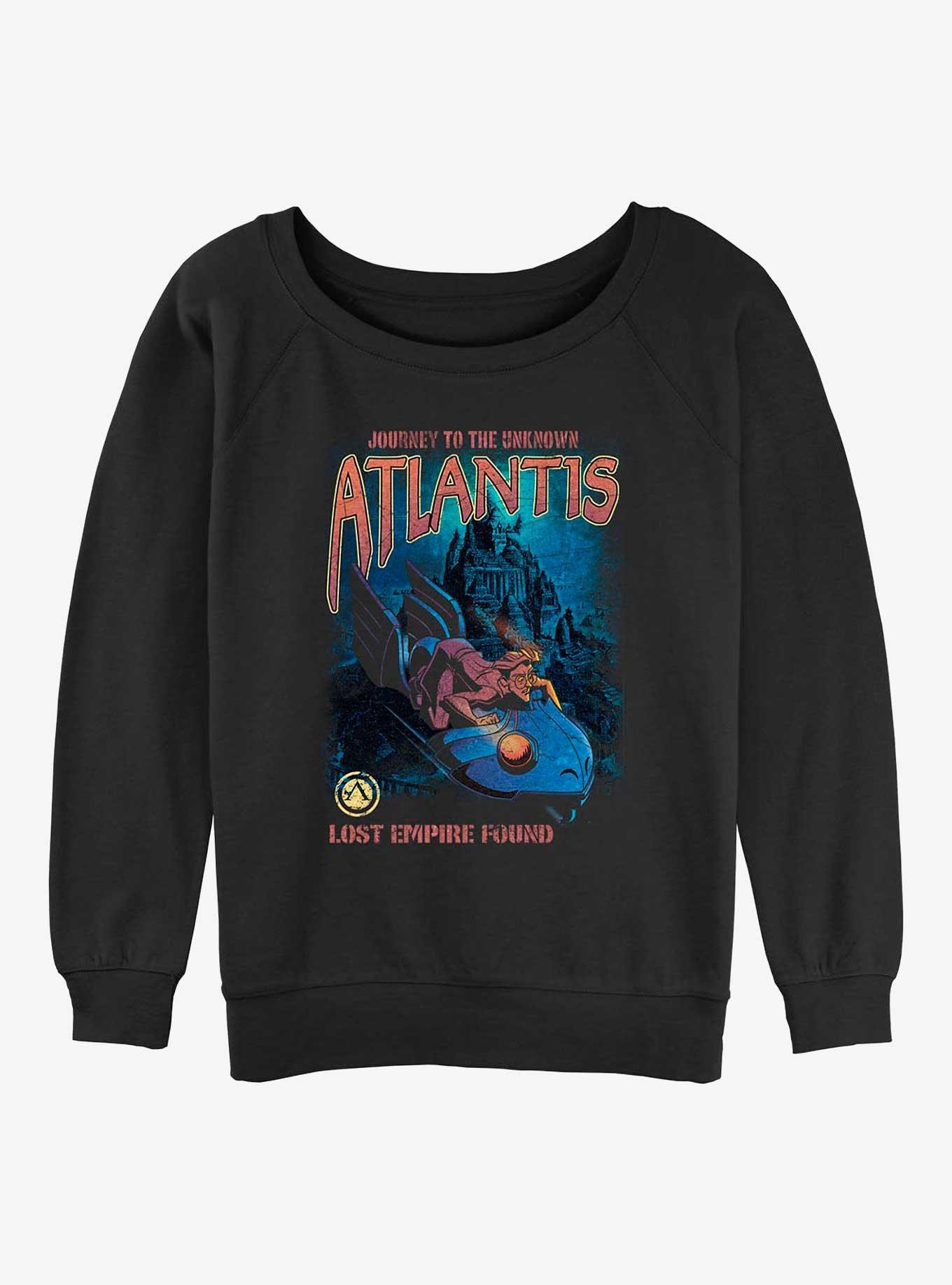 Disney Atlantis Lost Empire Found Girls Sweatshirt, BLACK, hi-res