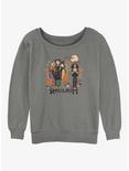 Disney Hocus Pocus Reclaim The Flame Girls Sweatshirt, GRAY HTR, hi-res