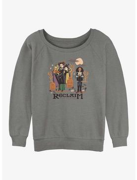 Plus Size Disney Hocus Pocus Reclaim The Flame Girls Sweatshirt, , hi-res