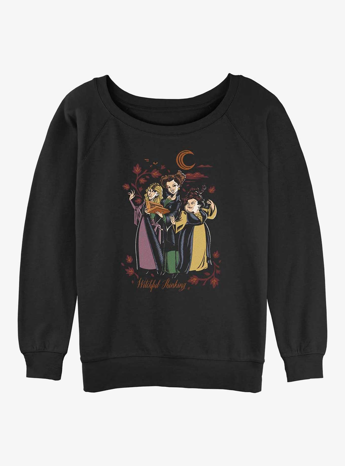 Disney Hocus Pocus Witchful Thinking Girls Sweatshirt, , hi-res