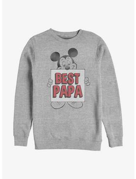 Disney Mickey Mouse Best Papa Sweatshirt, , hi-res