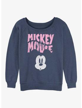Disney Mickey Mouse Scared Mickey Face Girls Sweatshirt, , hi-res