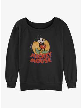 Disney Mickey Vintage Mickey Pose Girls Sweatshirt, , hi-res