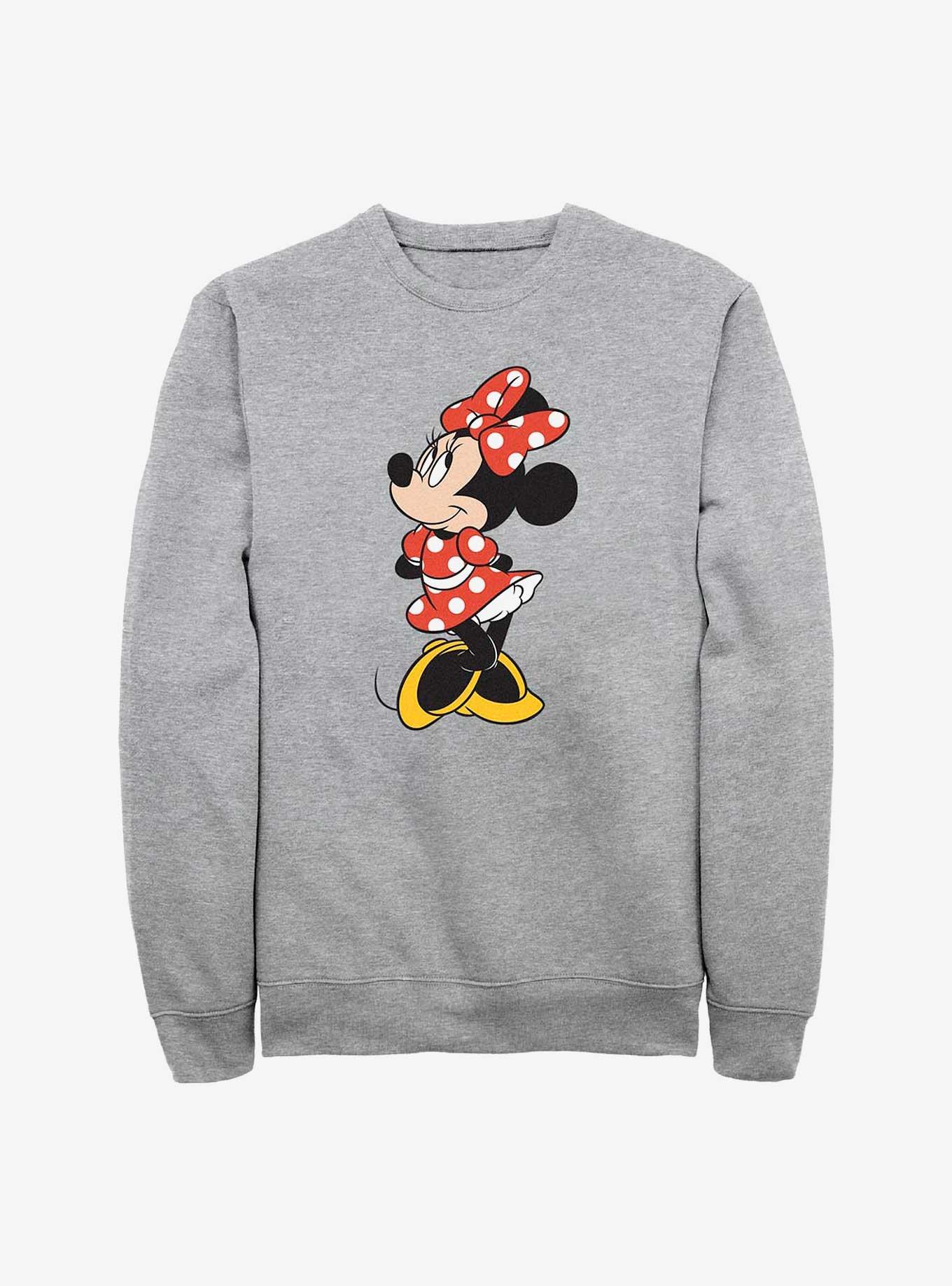 Grey minnie 2024 mouse sweatshirt