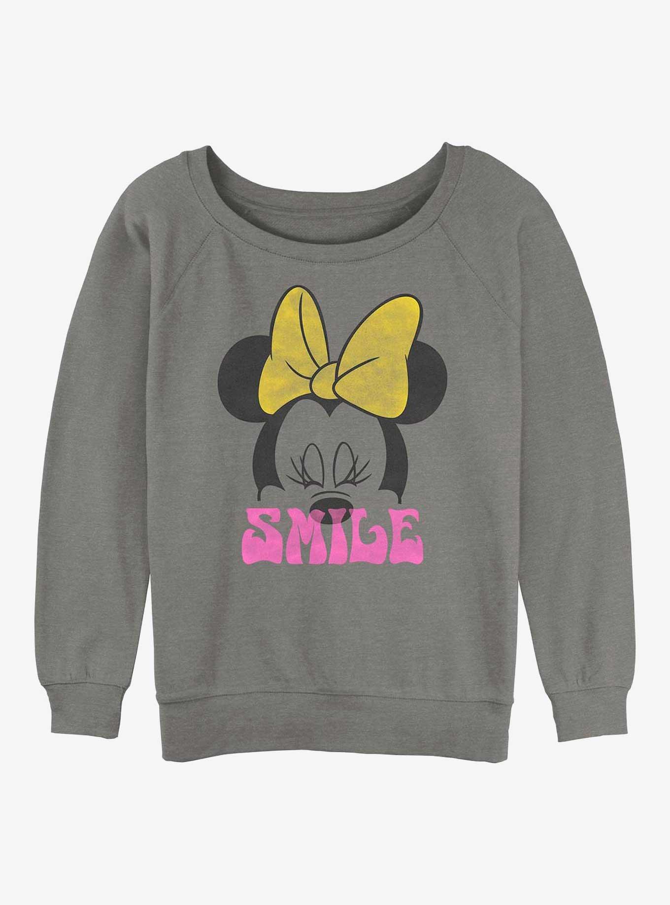 Disney Minnie Mouse Smile Minnie Girls Sweatshirt, , hi-res