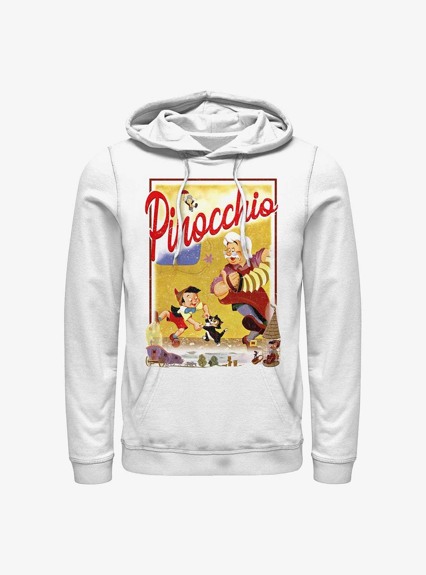 Disney Pinocchio Storybook Poster Hoodie