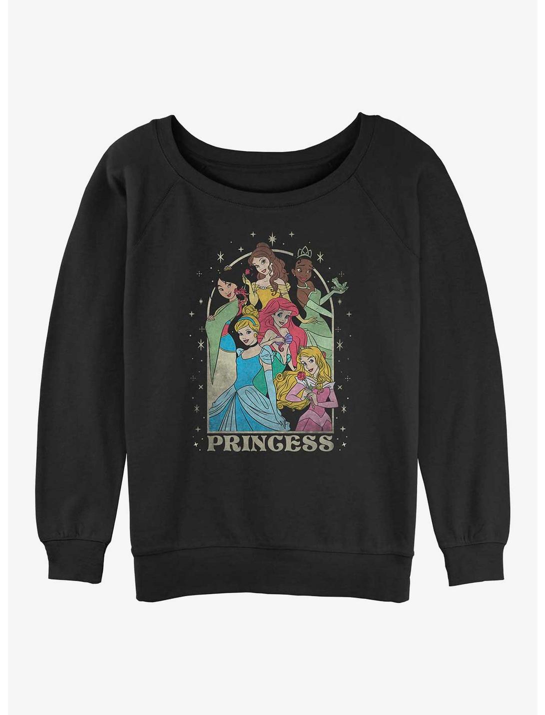 Disney Princesses Princess Arch Girls Sweatshirt, BLACK, hi-res