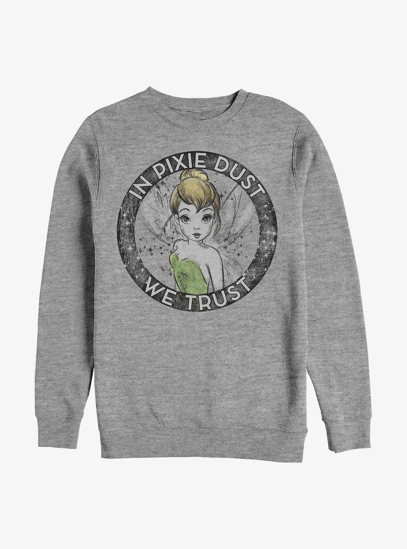 Disney Tinker Bell In Pixie Dust We Trust Sweatshirt, , hi-res